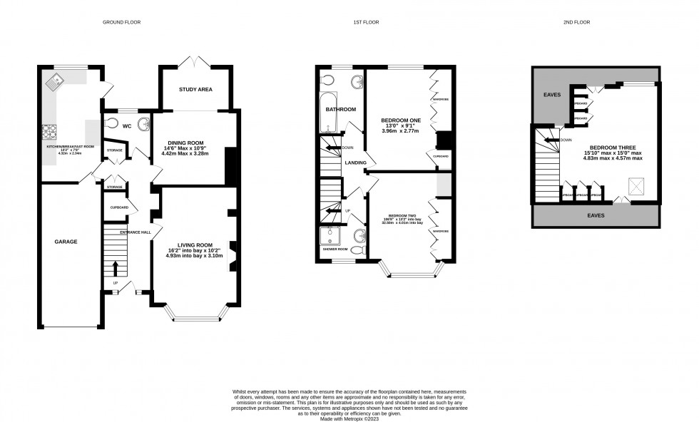 Floorplan for Earley, Reading, Berkshire