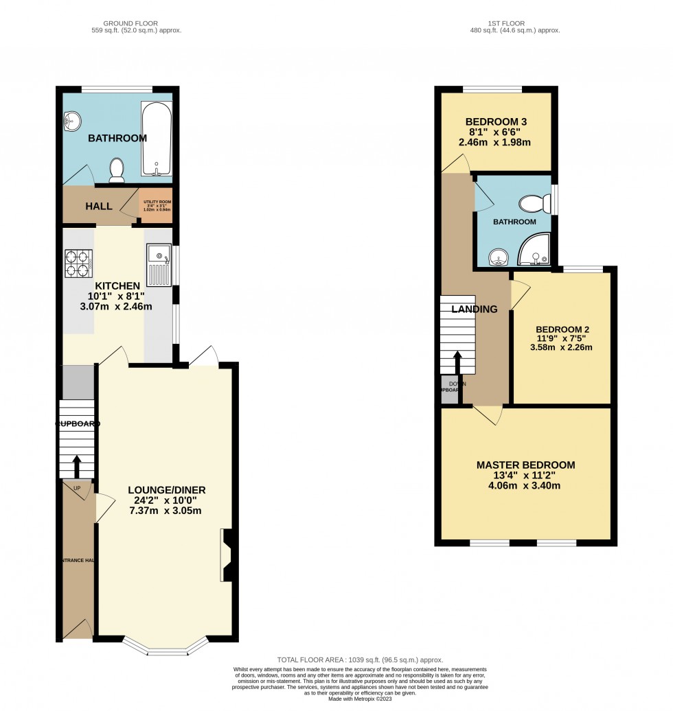 Floorplan for Wilton Road, Reading, Berkshire