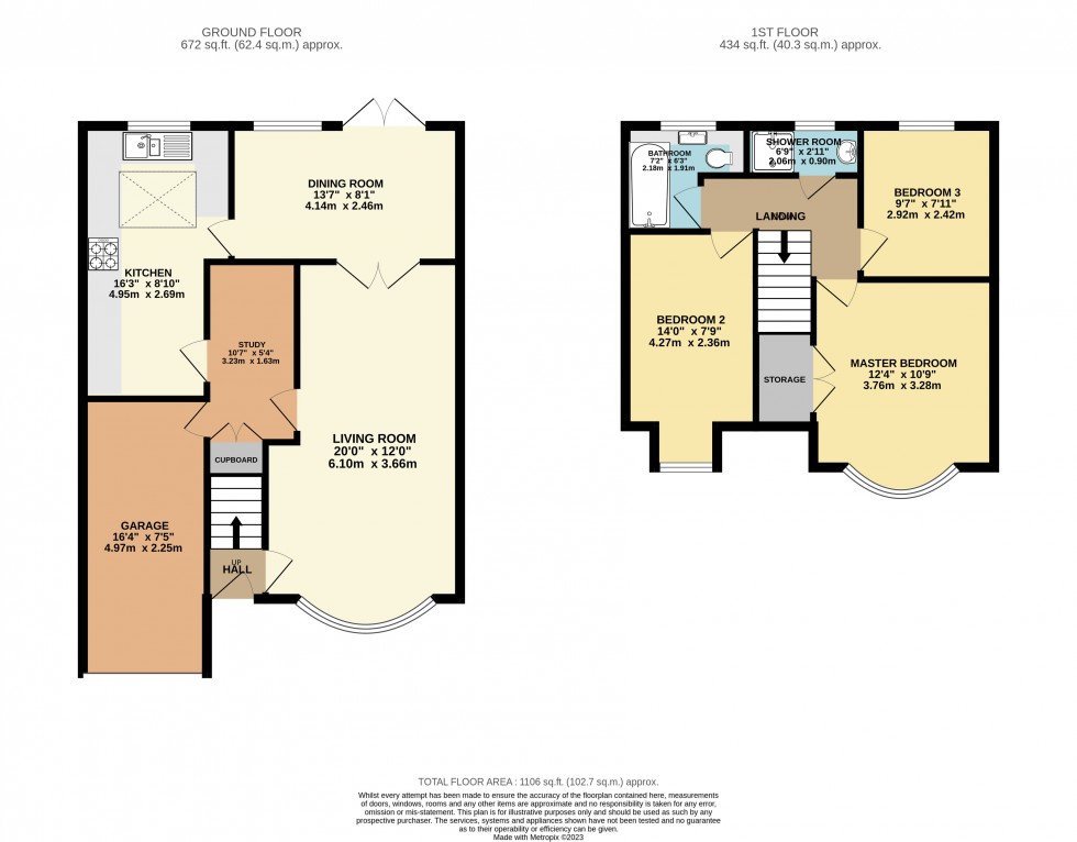 Floorplan for Tilehurst, Reading, Berkshire