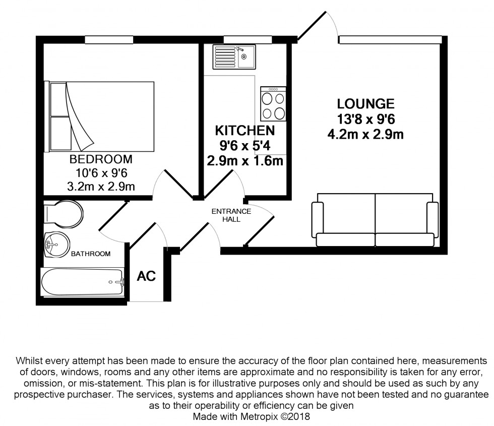 Floorplan for Westcote Road, READING, Berkshire