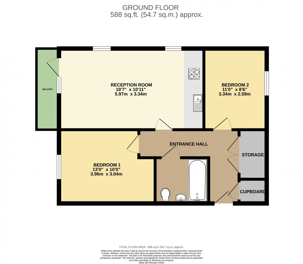 Floorplan for Tilehurst, Reading, Berkshire