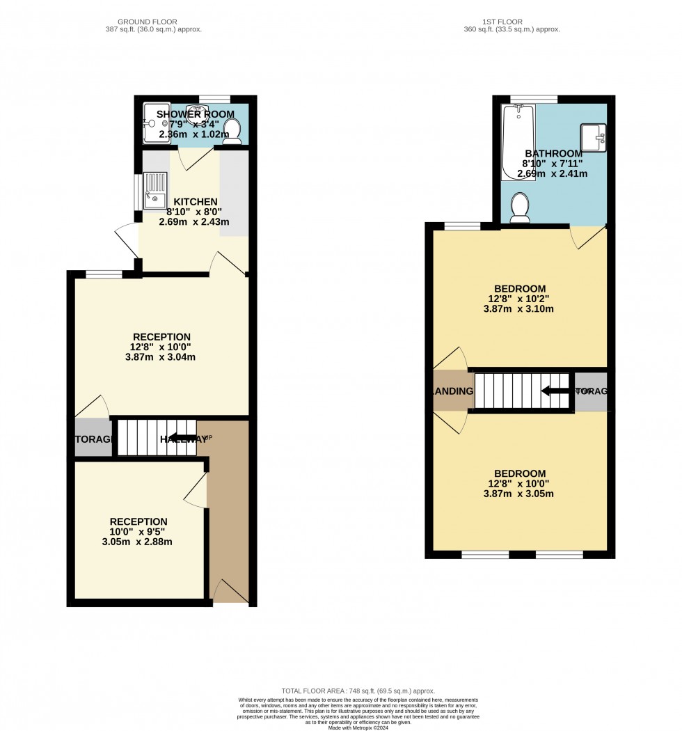 Floorplan for Sherwood Street, Reading, Berkshire