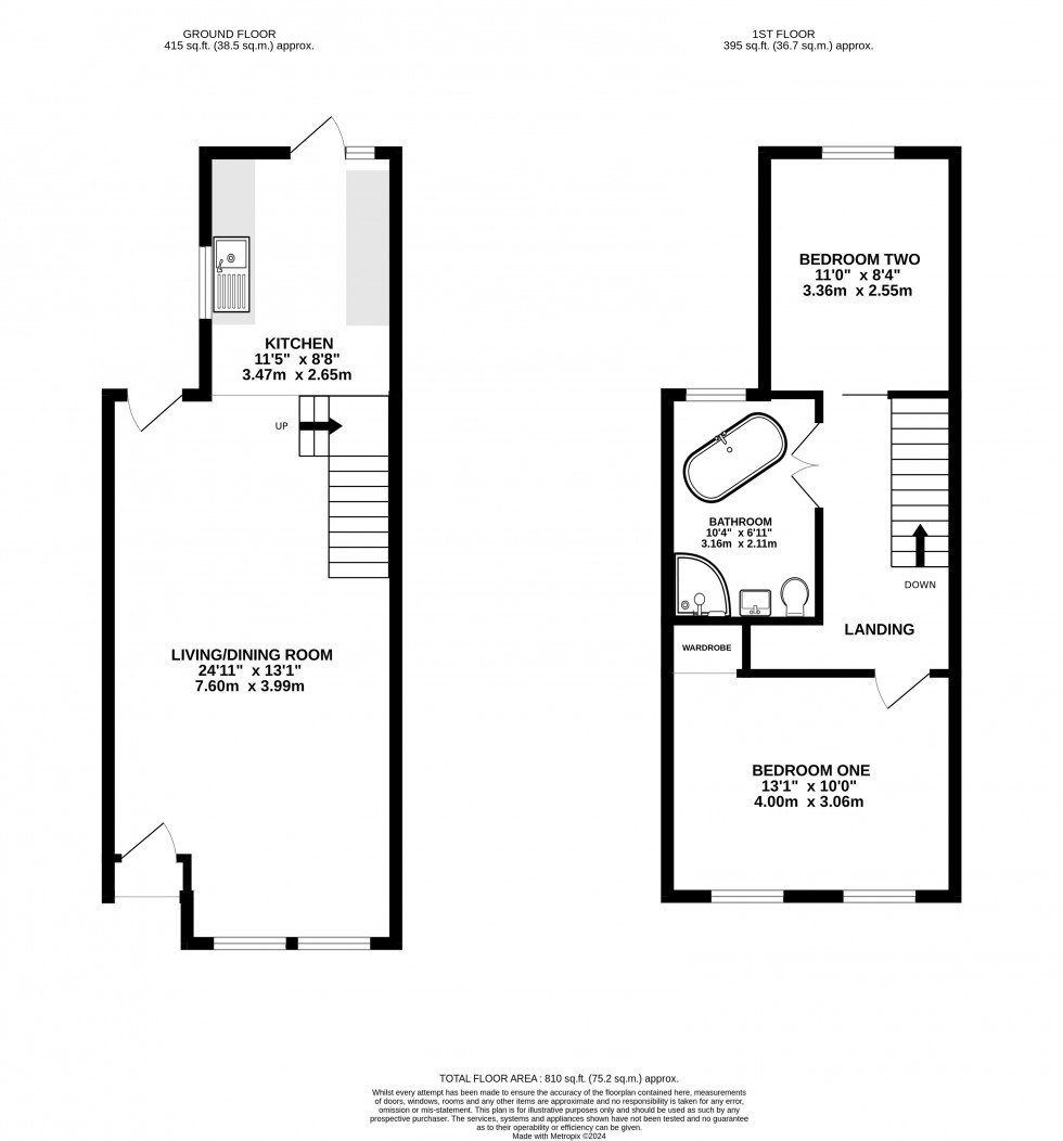 Floorplan for Grange Avenue, Reading, Berkshire