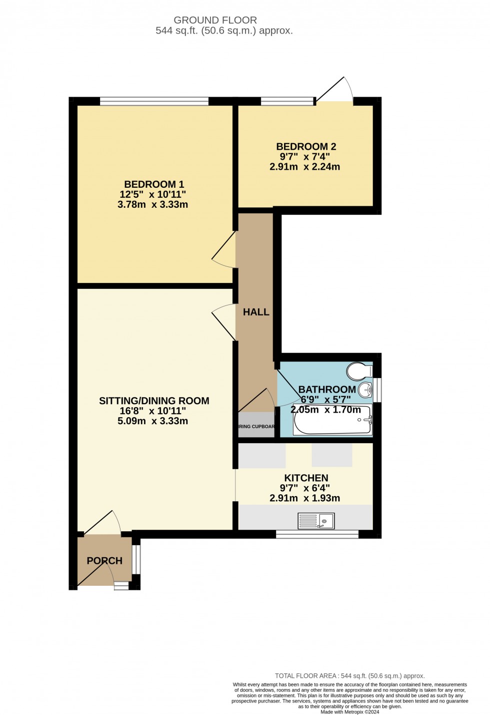 Floorplan for Tilehurst, Reading, Berkshire