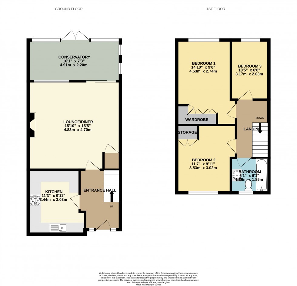 Floorplan for Emmer Green, Reading, Berkshire