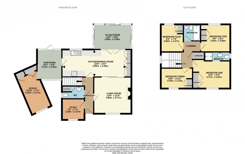 Floorplan for Earley, Reading, Berkshire