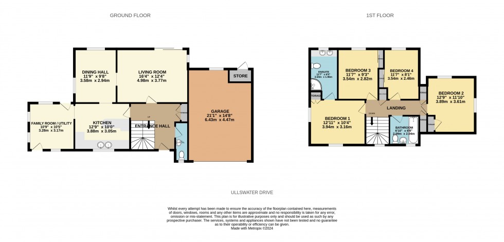 Floorplan for Tilehurst, Reading, Berkshire