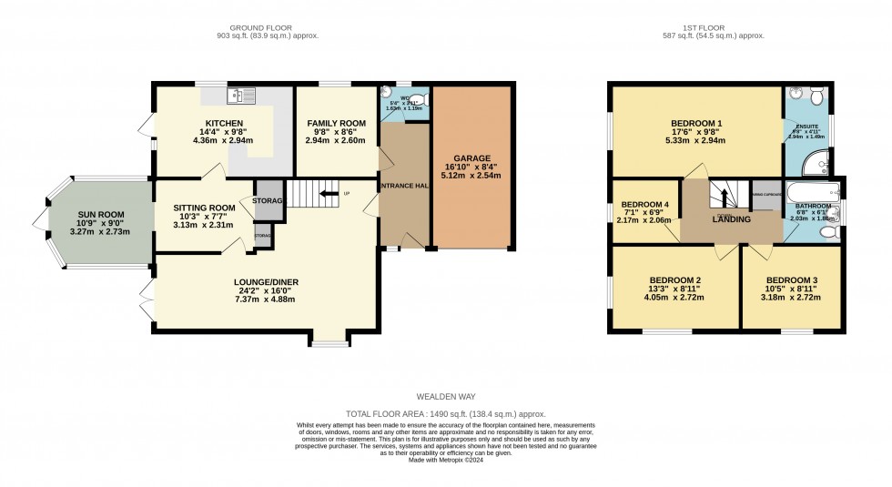 Floorplan for Tilehurst, Reading, Berkshire