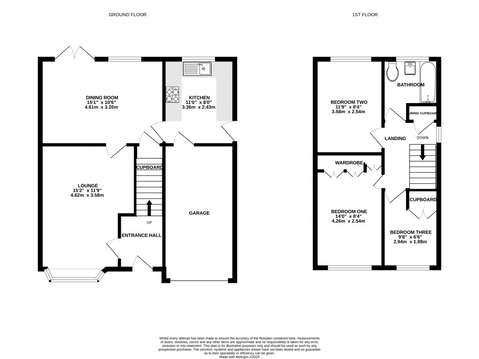 Floorplan for Earley, Reading, Berkshire