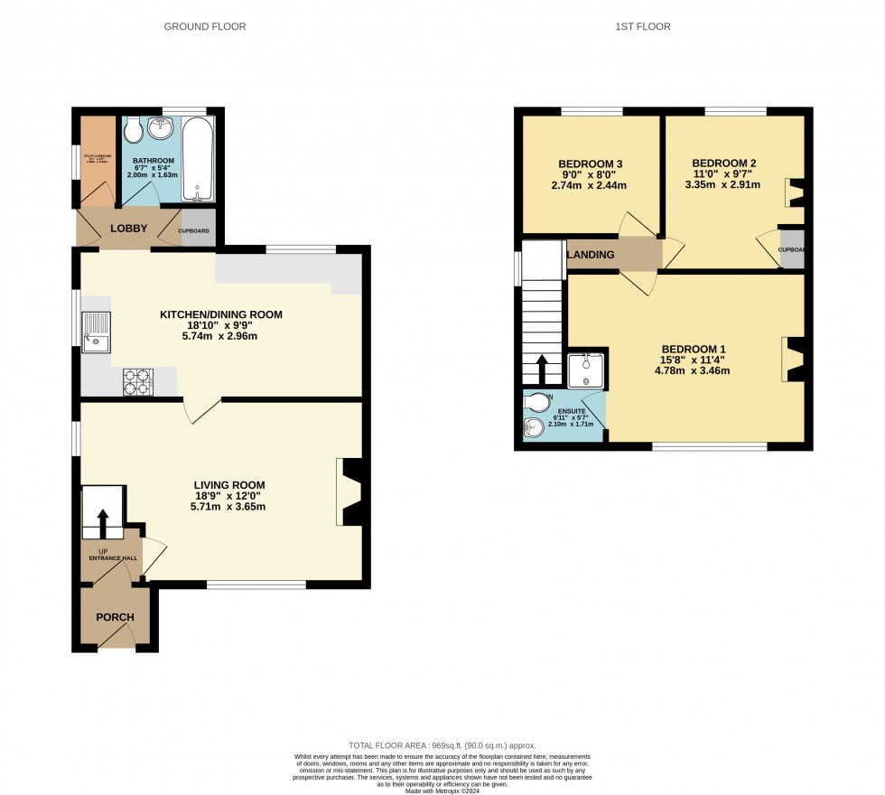 Floorplan for Arborfield, Reading, Berkshire