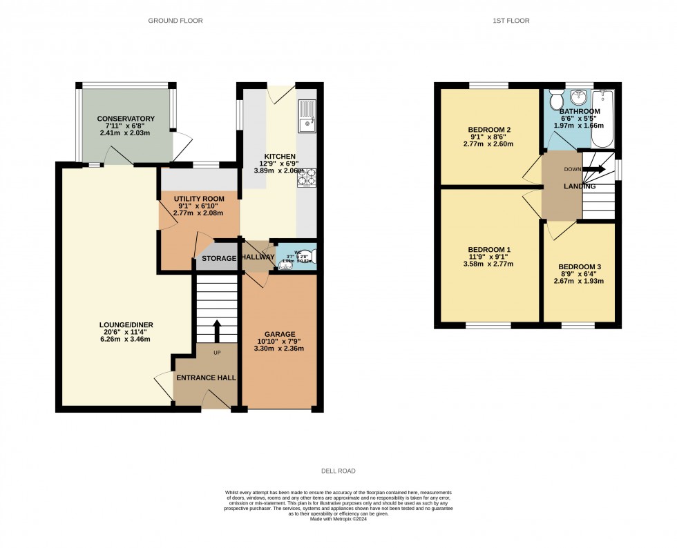 Floorplan for Tilehurst, Reading, Berkshire