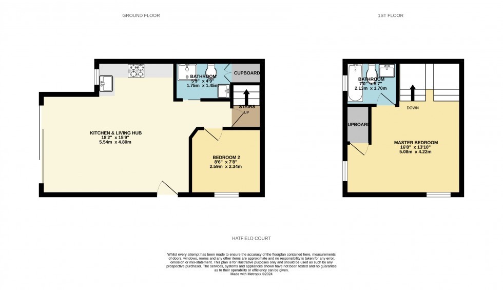 Floorplan for Calcot, Reading, Berkshire