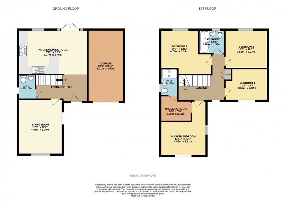 Floorplan for Burghfield Common, Reading, Berkshire