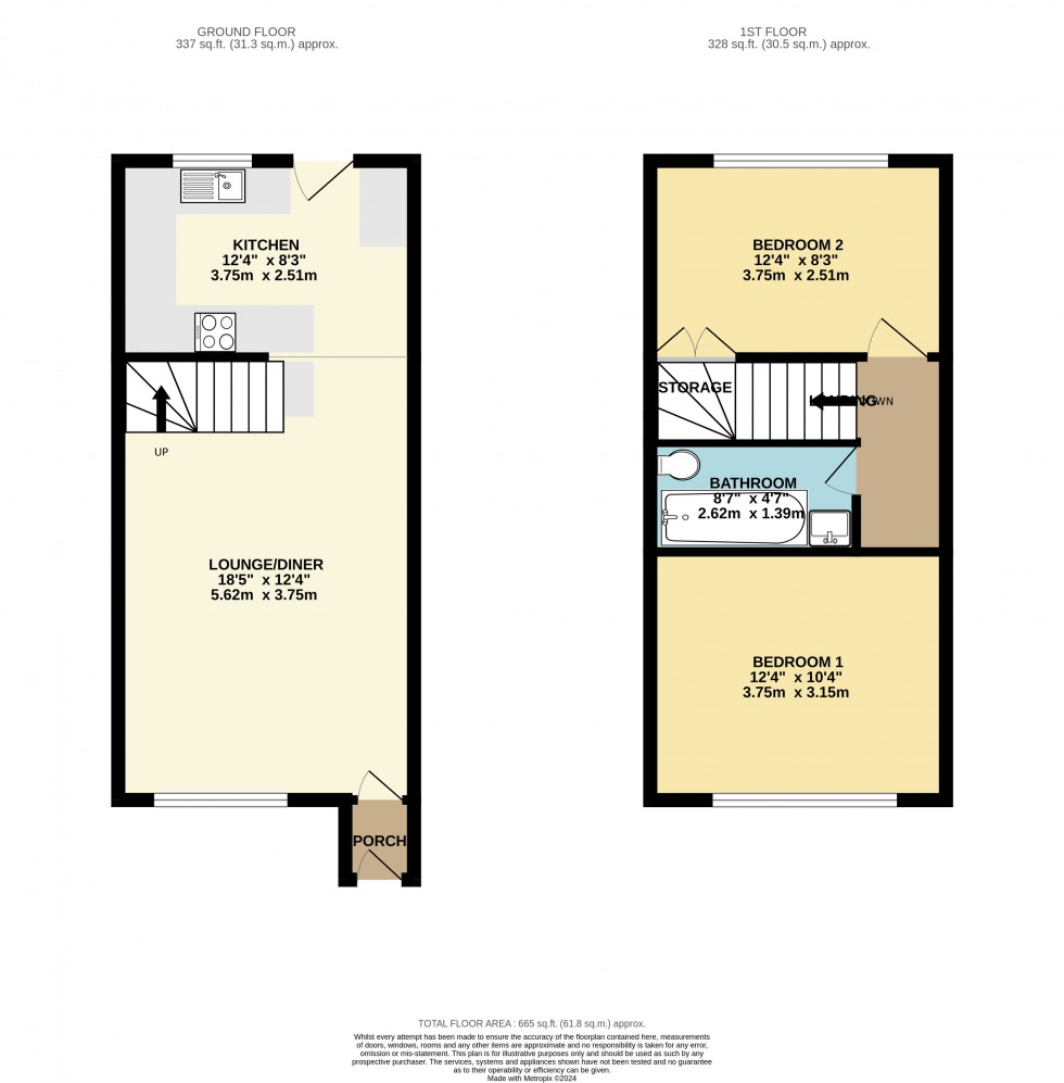 Floorplan for Tilehurst, Reading, Berkshire