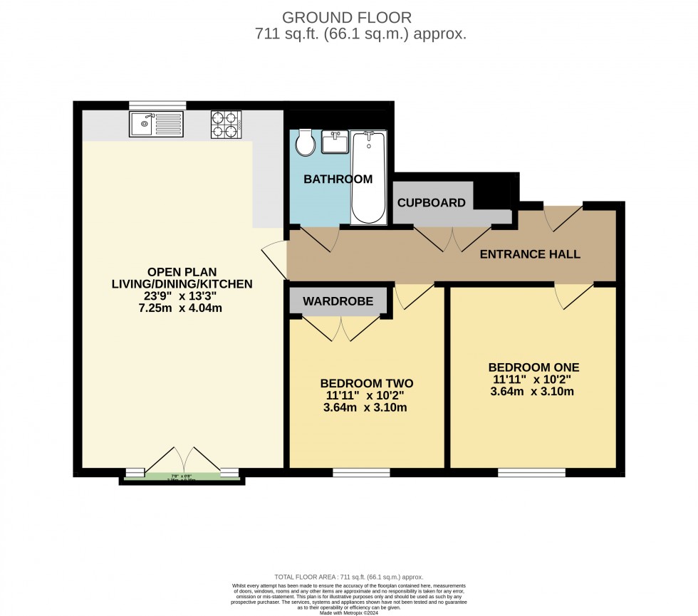 Floorplan for Arborfield Green, Reading, Berkshire