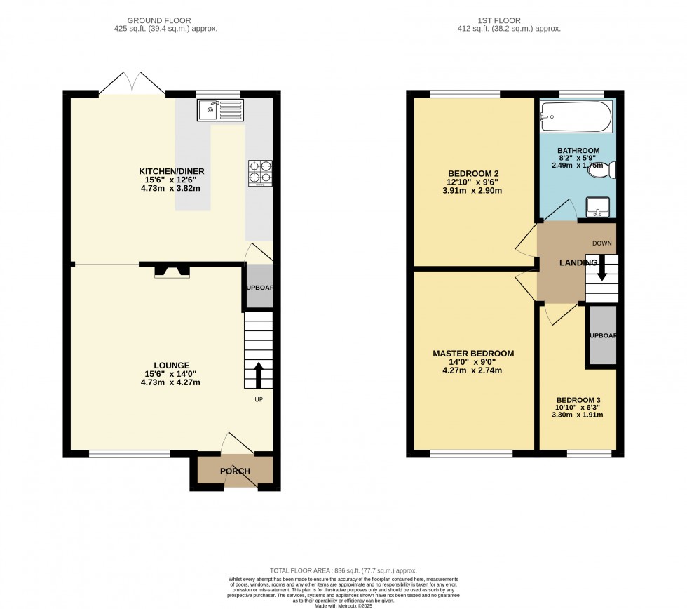 Floorplan for Tilehurst, Reading, Berkshire