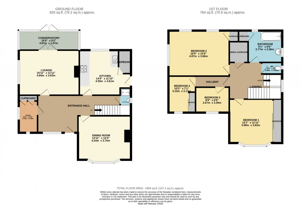 Floorplan for Southcote Lane, Reading, Berkshire