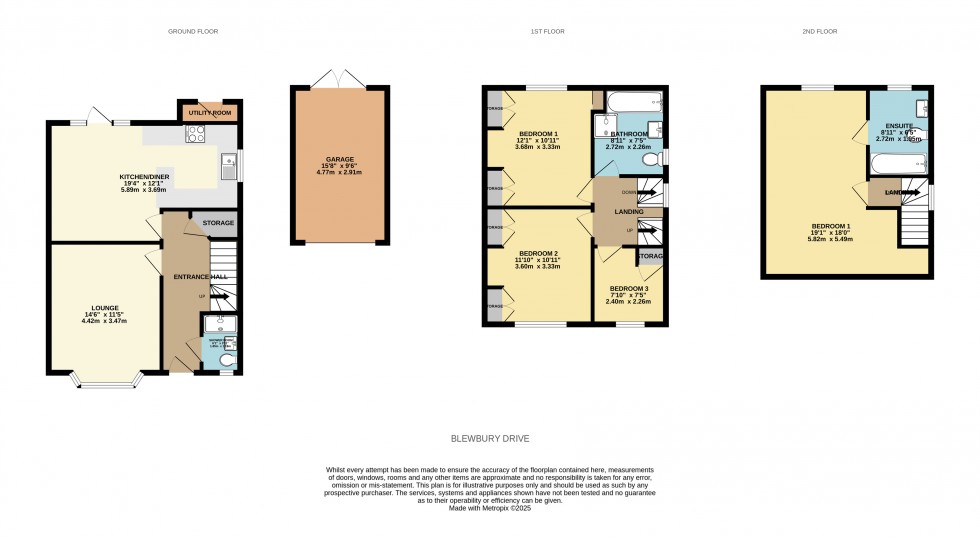 Floorplan for Tilehurst, Reading, Berkshire