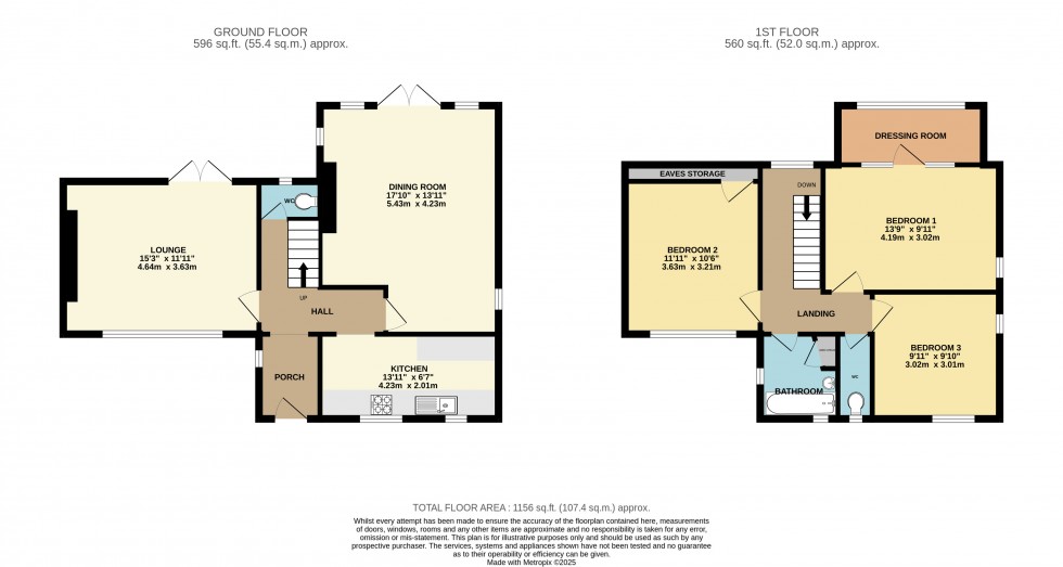 Floorplan for Southcote Lane, Reading, Berkshire