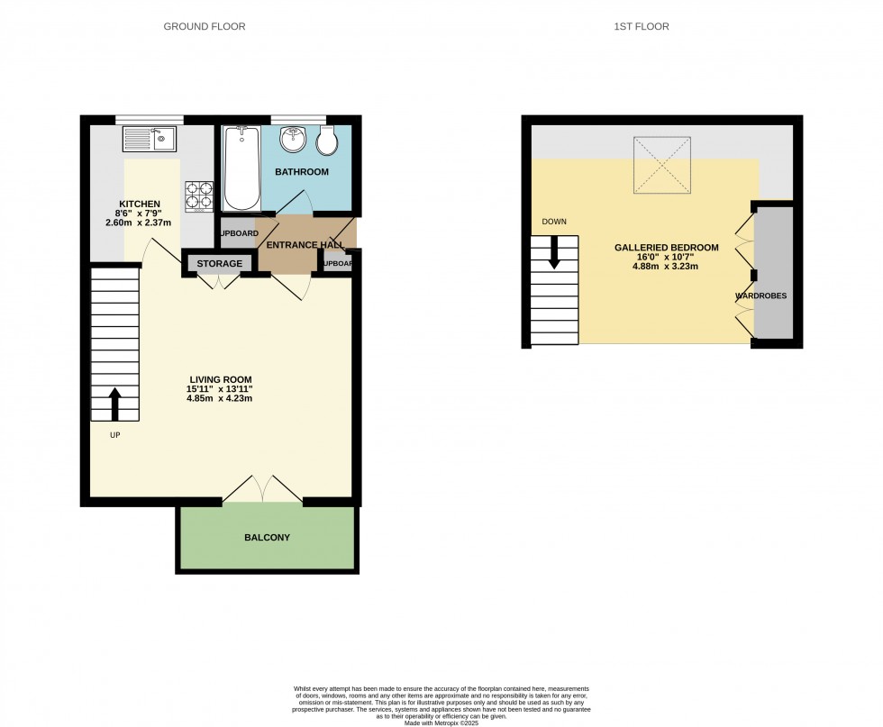 Floorplan for Lower Earley, Reading, Berkshire